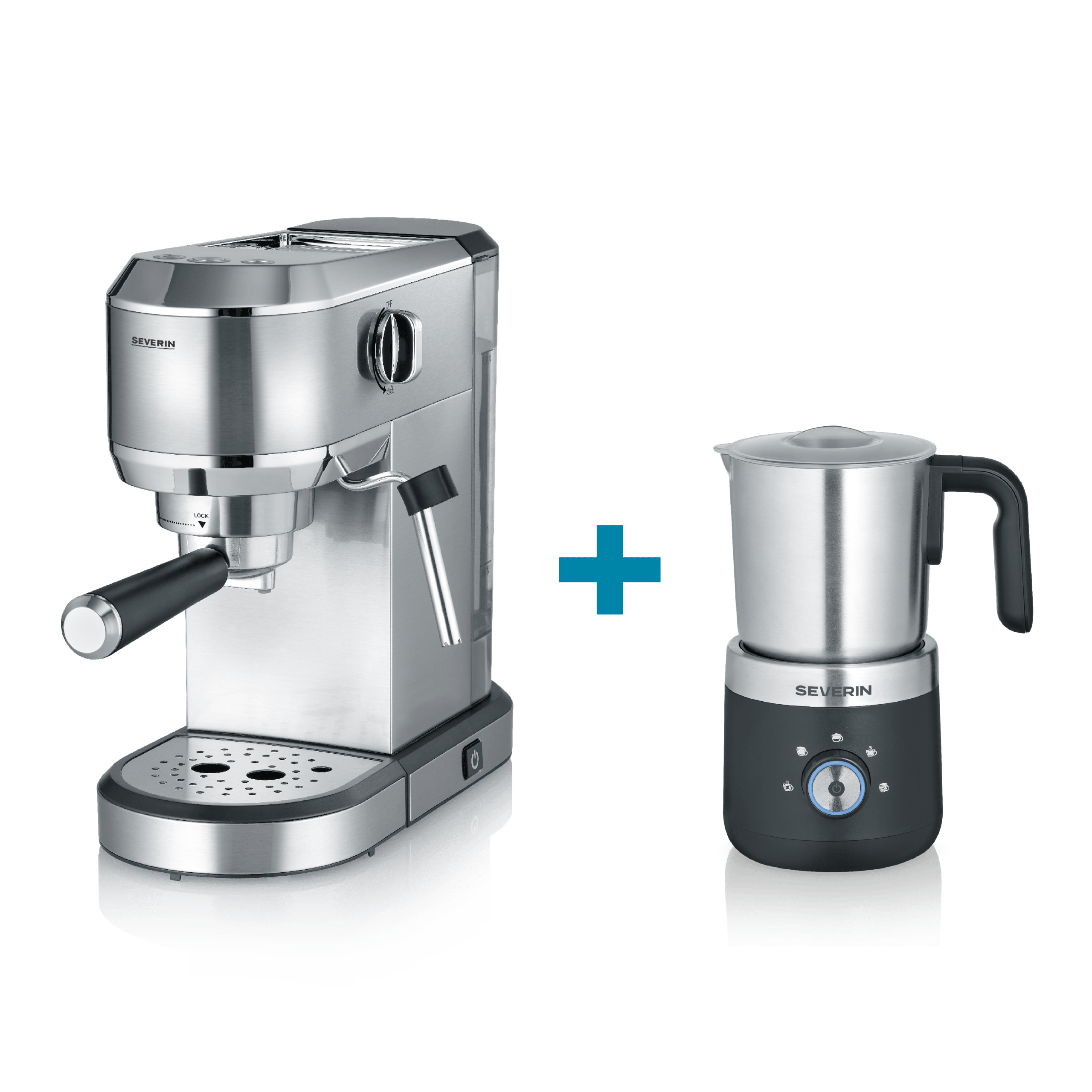 Severin Newspresa 9392 macchina espresso con montalatte