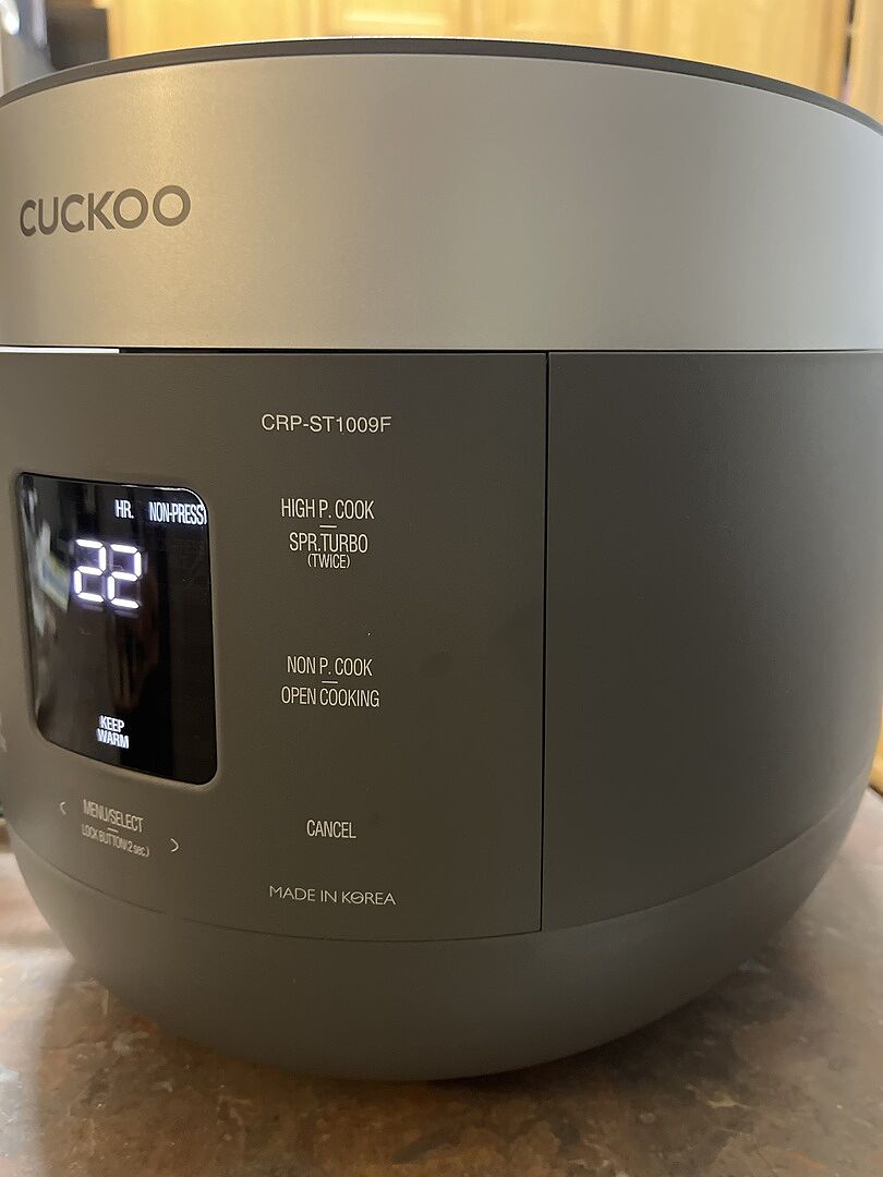 CUCKOO CRP-ST1009F cuociriso 10 tazze bianco