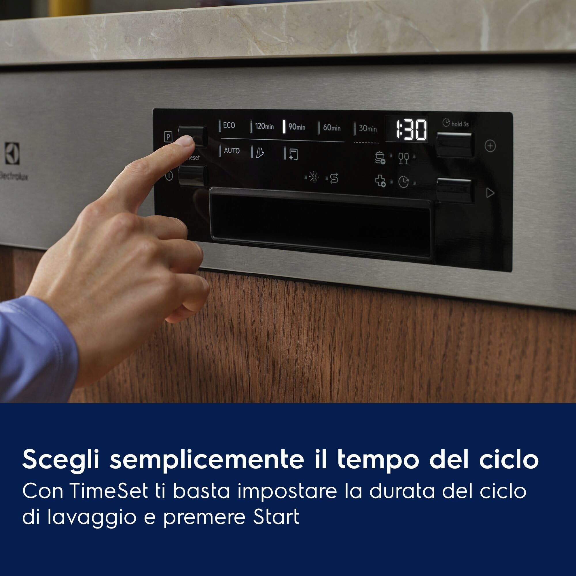 Electrolux E62IC101SX lavastoviglie incasso 13 coperti classe C