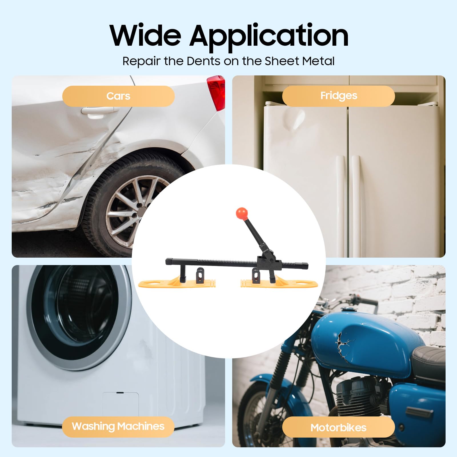 TiryyDrela kit rimozione ammaccature auto PDR ponte