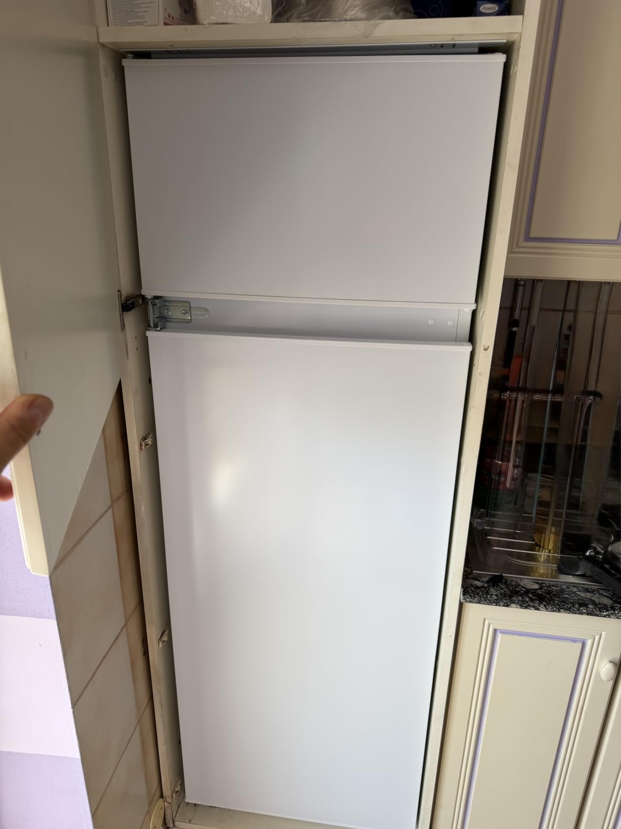 Electrolux ETS3LE16S frigorifero combinato incasso 158 cm LowFrost
