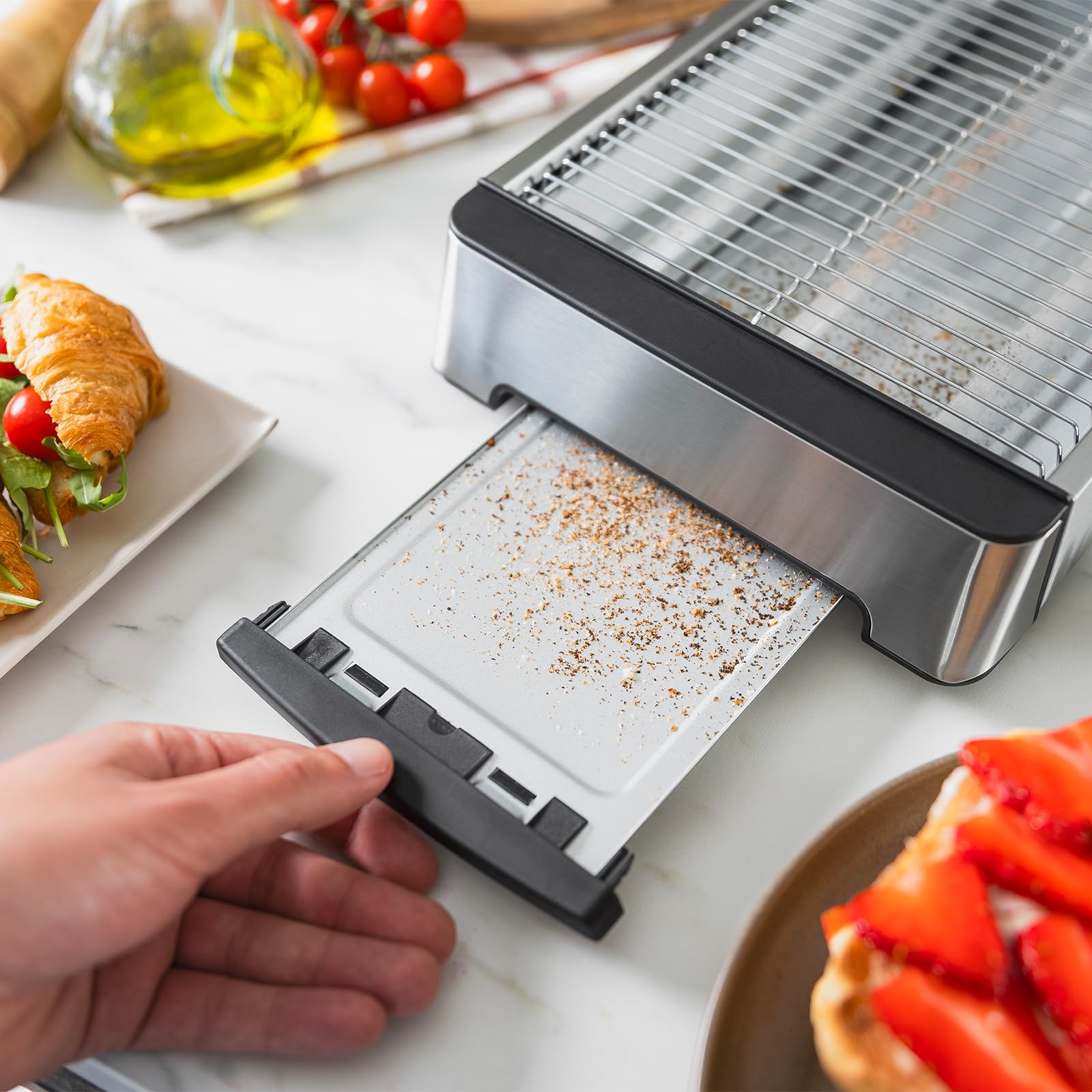 Ufesa Kamut tostapane orizzontale Digital 1000W 4 fette