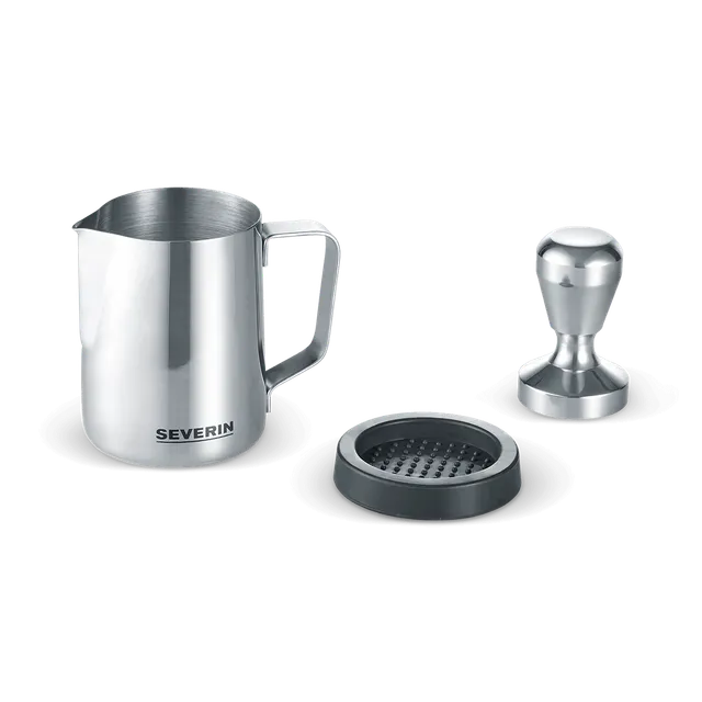 SEVERIN Set Barista 3 Pezzi Lattiera e Pressino 51 mm