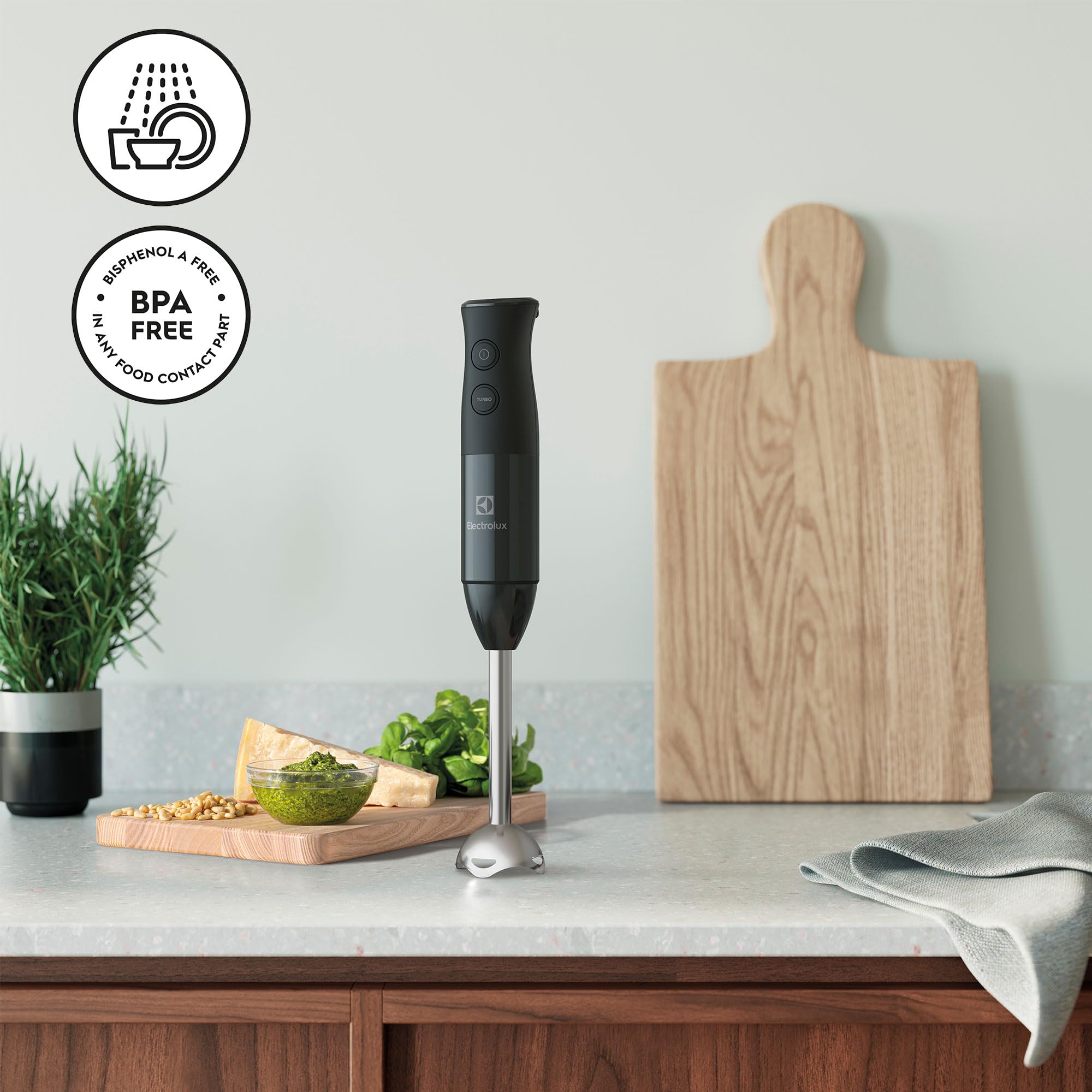 Electrolux E3HB1-4GG Create frullatore immersione 400 W 600 ml