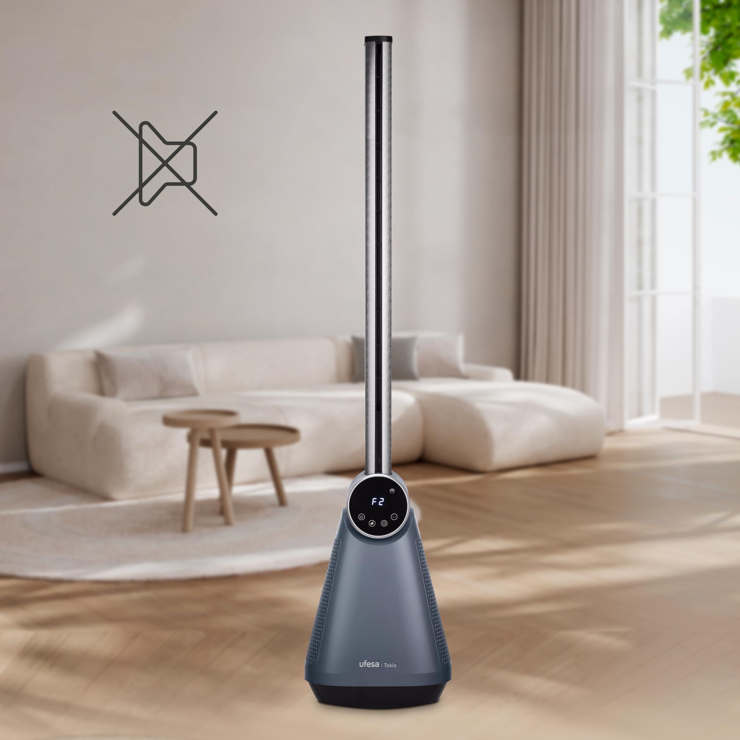 Ufesa TK50 ventilatore a torre senza pale 50W 97 cm