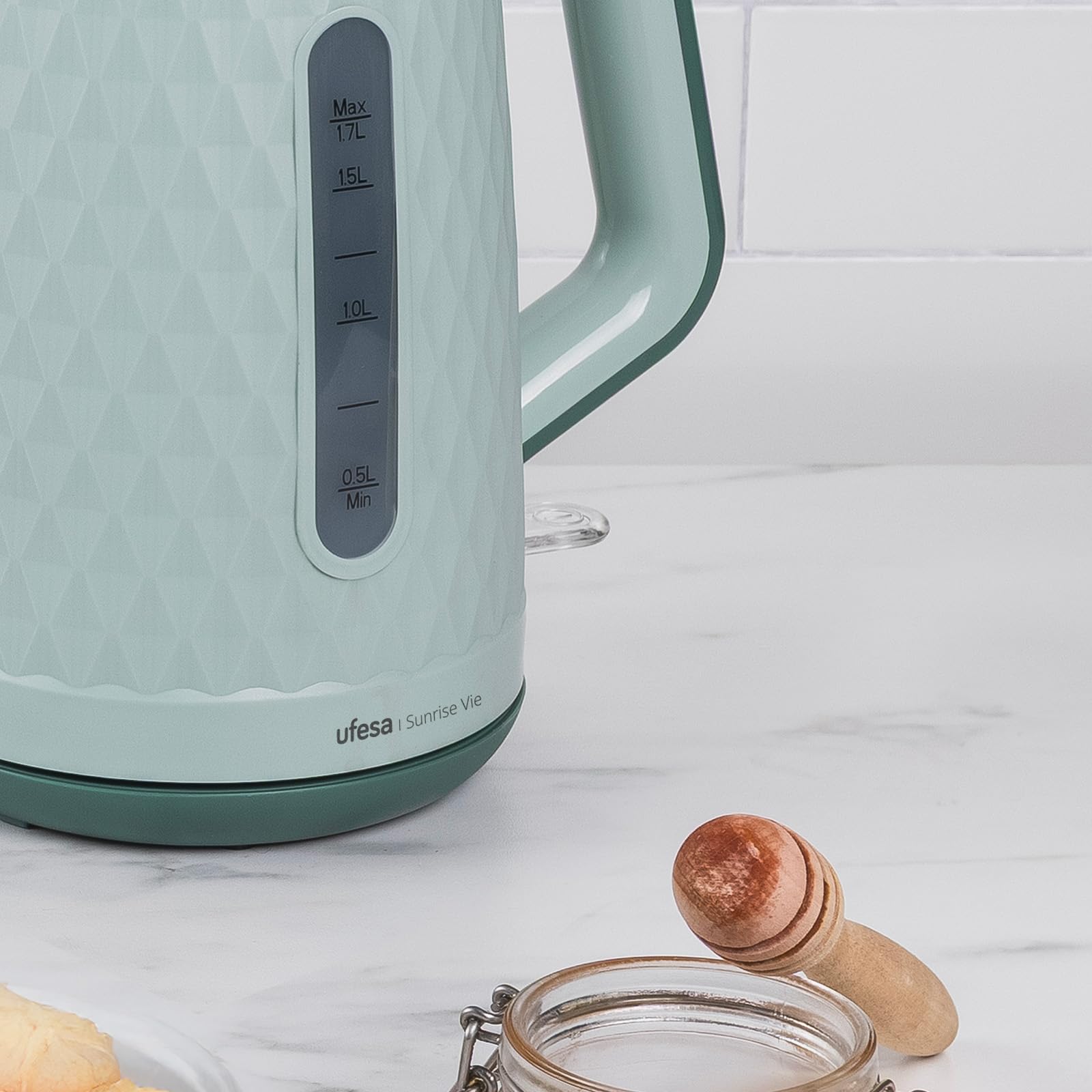 Ufesa Sunrise Vie Bollitore Verde 1,7 L 2200W