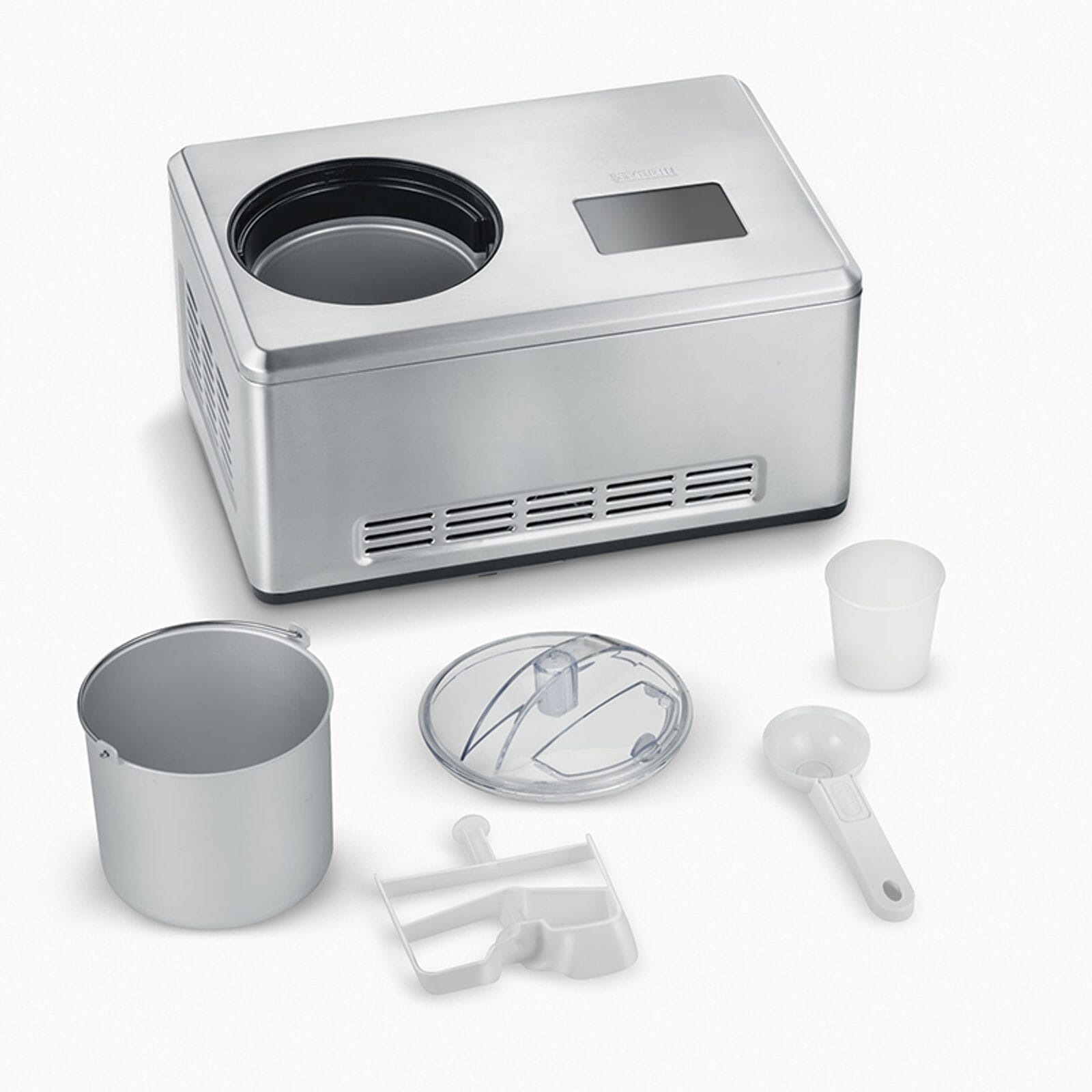 SEVO 2-in-1 Gelatiera con Yogurtiera 2 Litri Acciaio