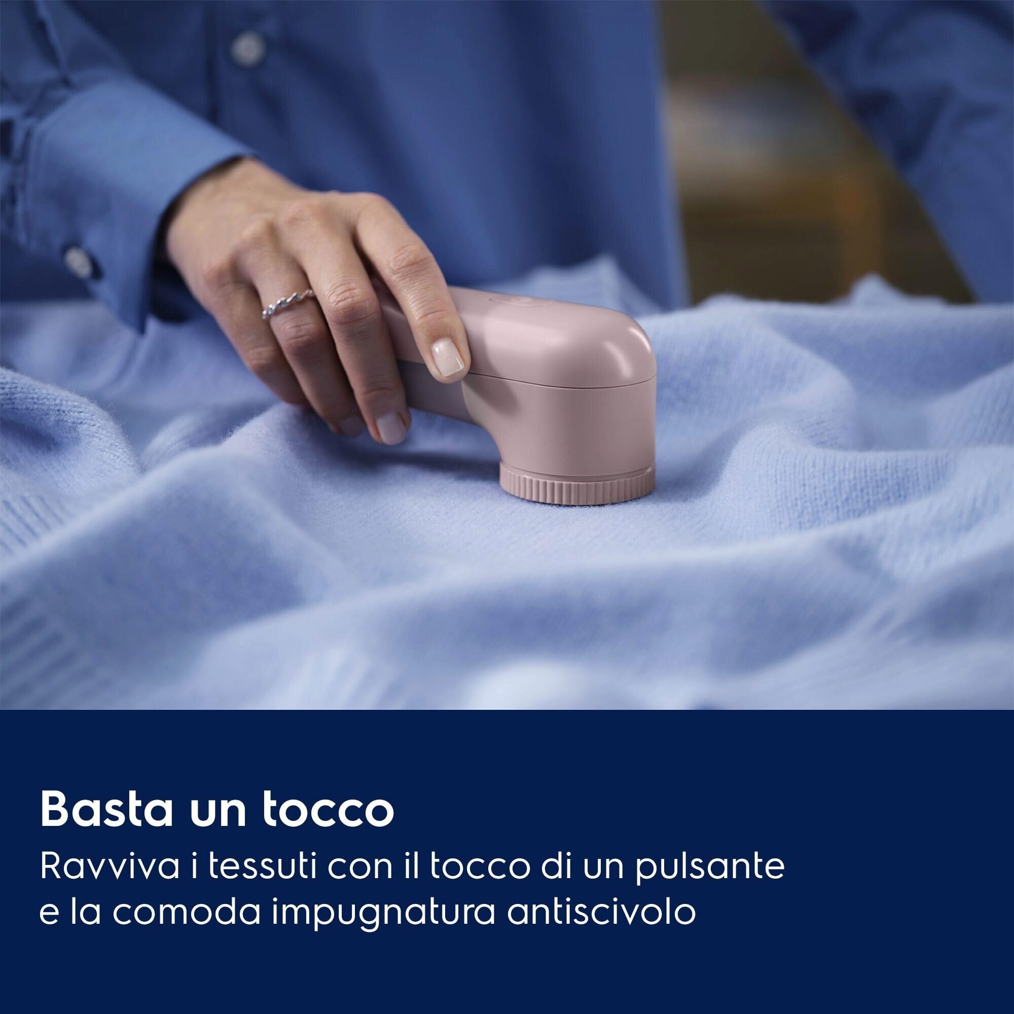 Electrolux EFS01 levapelucchi elettrico rosa a batteria