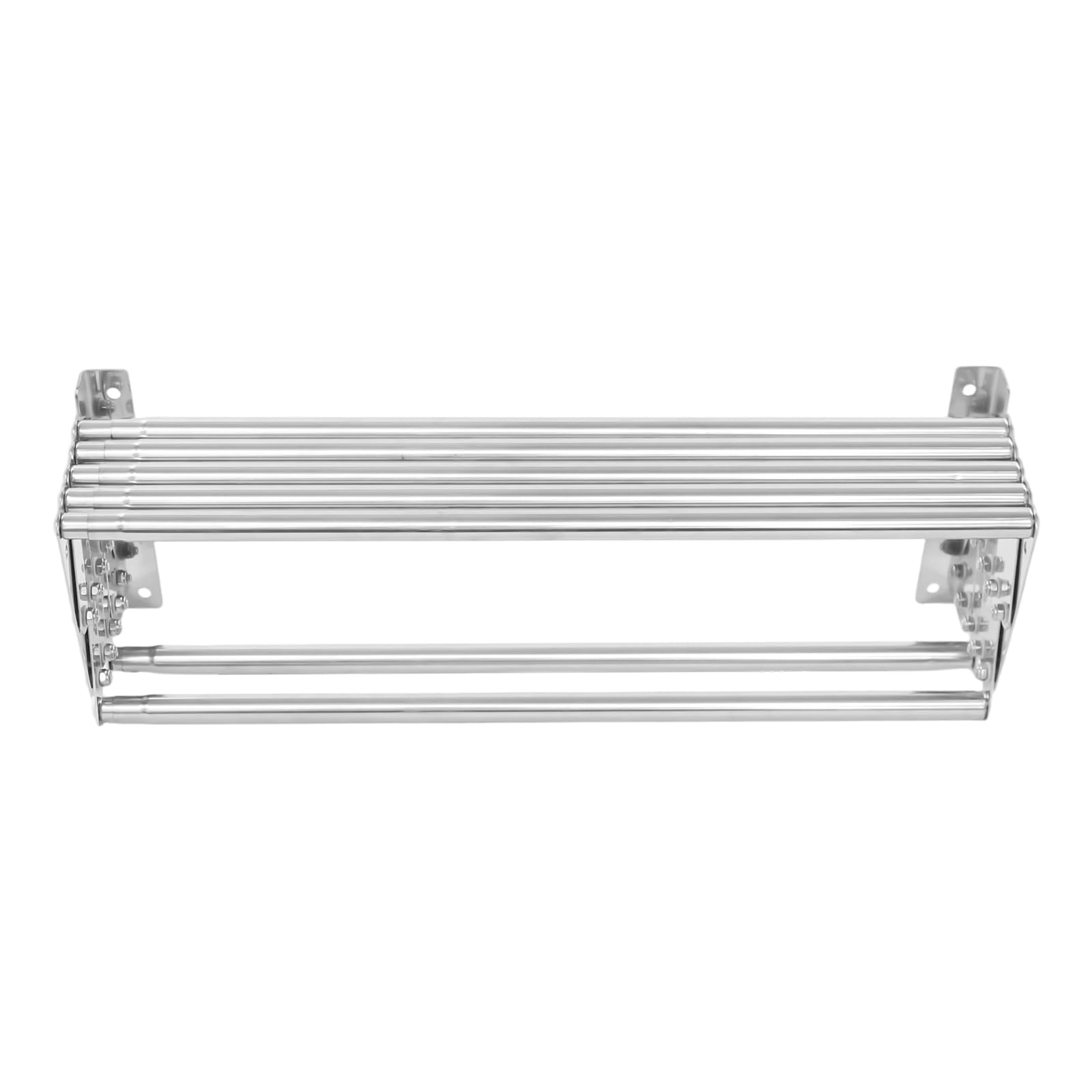 TiryyDrela Stendibiancheria Parete Acciaio Inox 7 Barre 40 kg
