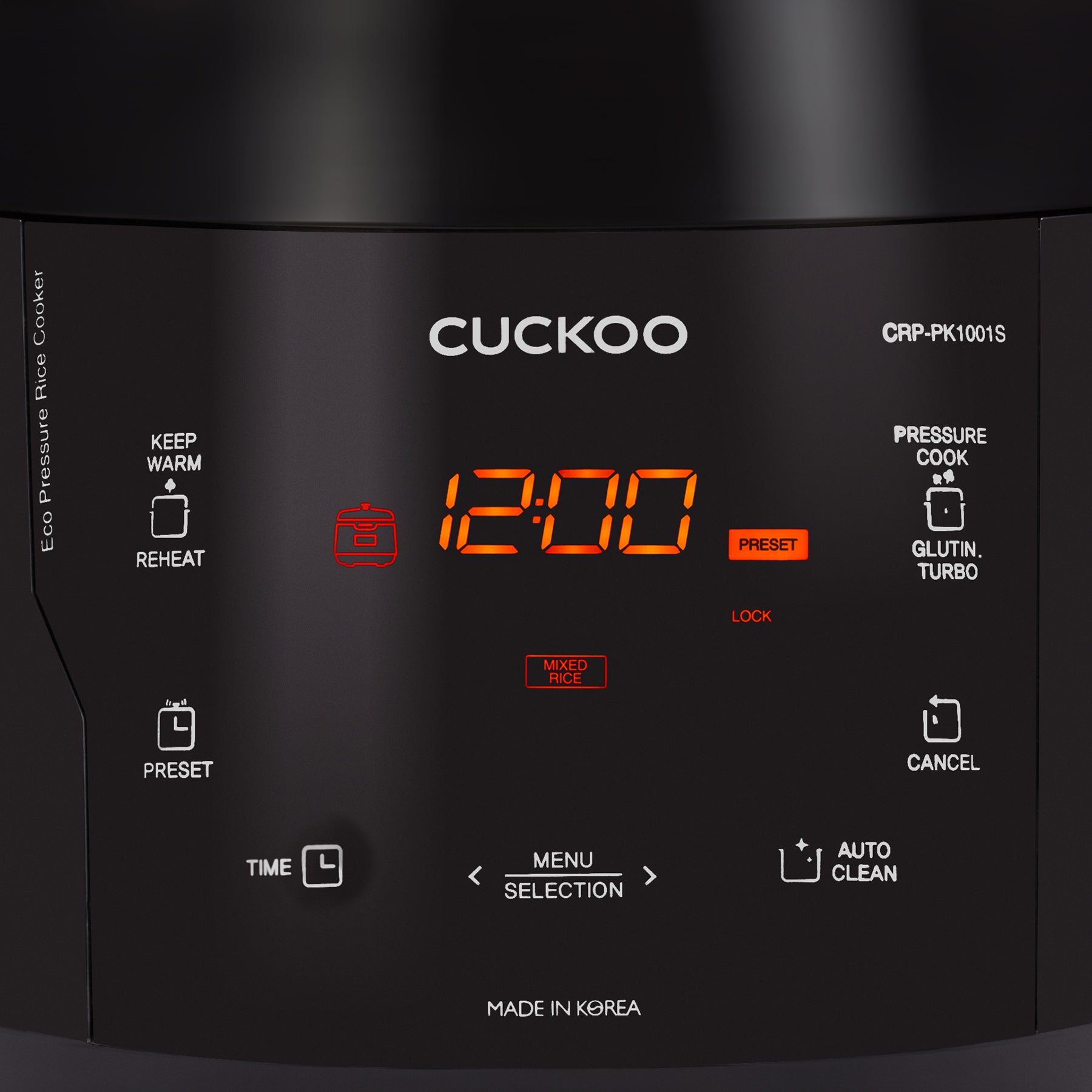 CUCKOO CRP-PK1001S cuociriso a pressione 10 tazze 13 programmi