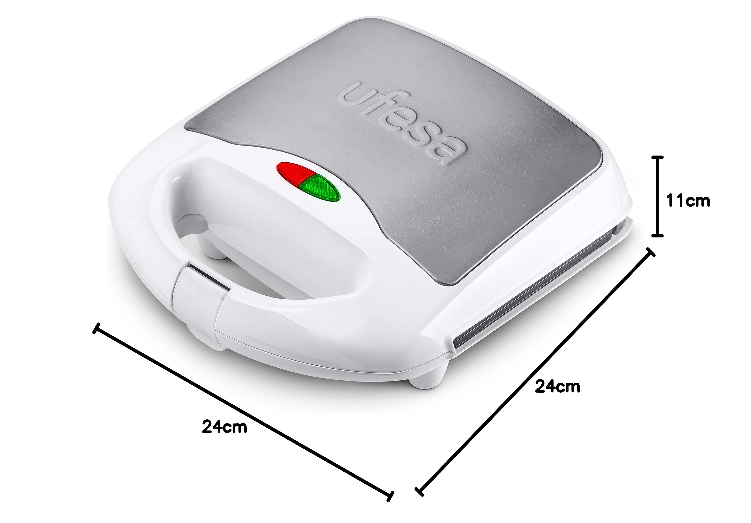 Ufesa Viena SW7862 tostiera 750W 2 sandwich antiaderente