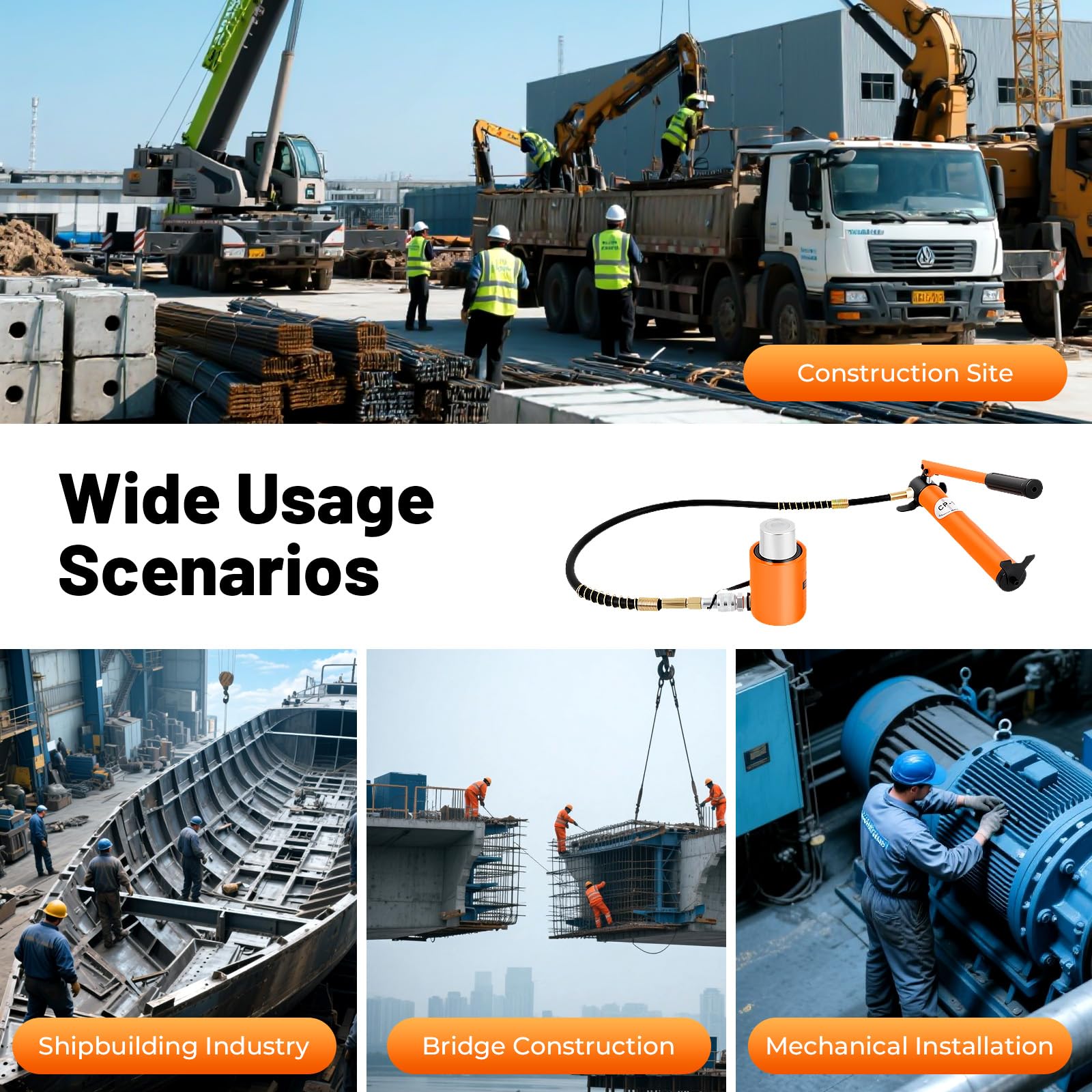 TiryyDrela Pompa Idraulica Manuale 20T 70 MPa