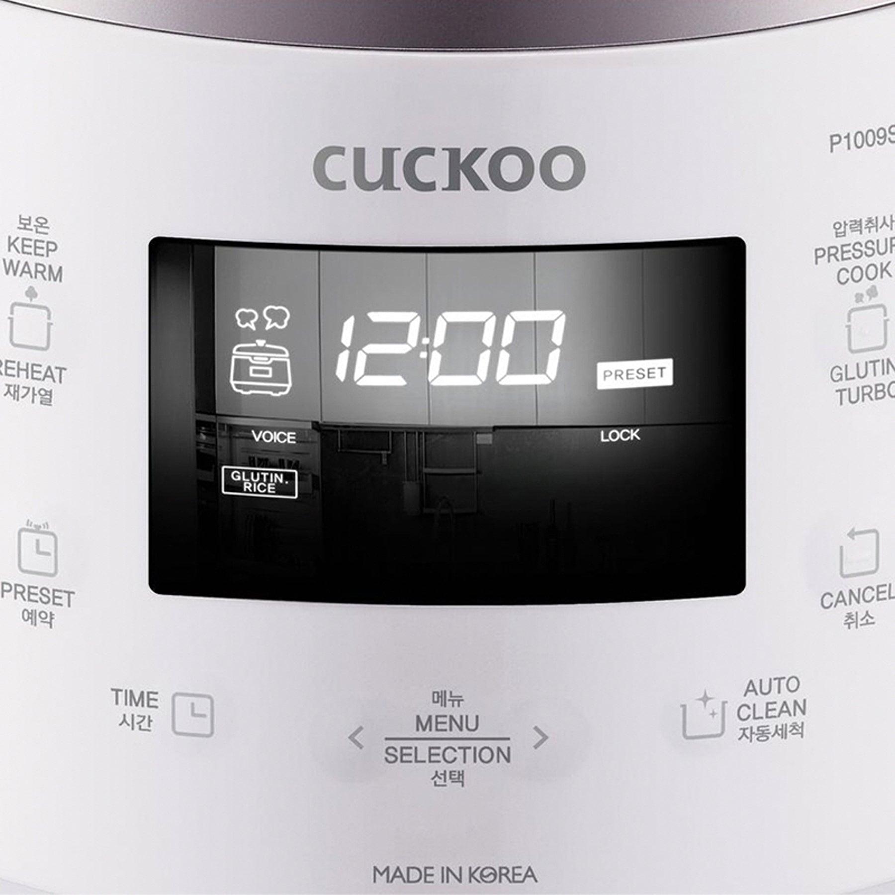 Cuckoo CRP-P1009S cuociriso pressione 10 tazze acciaio