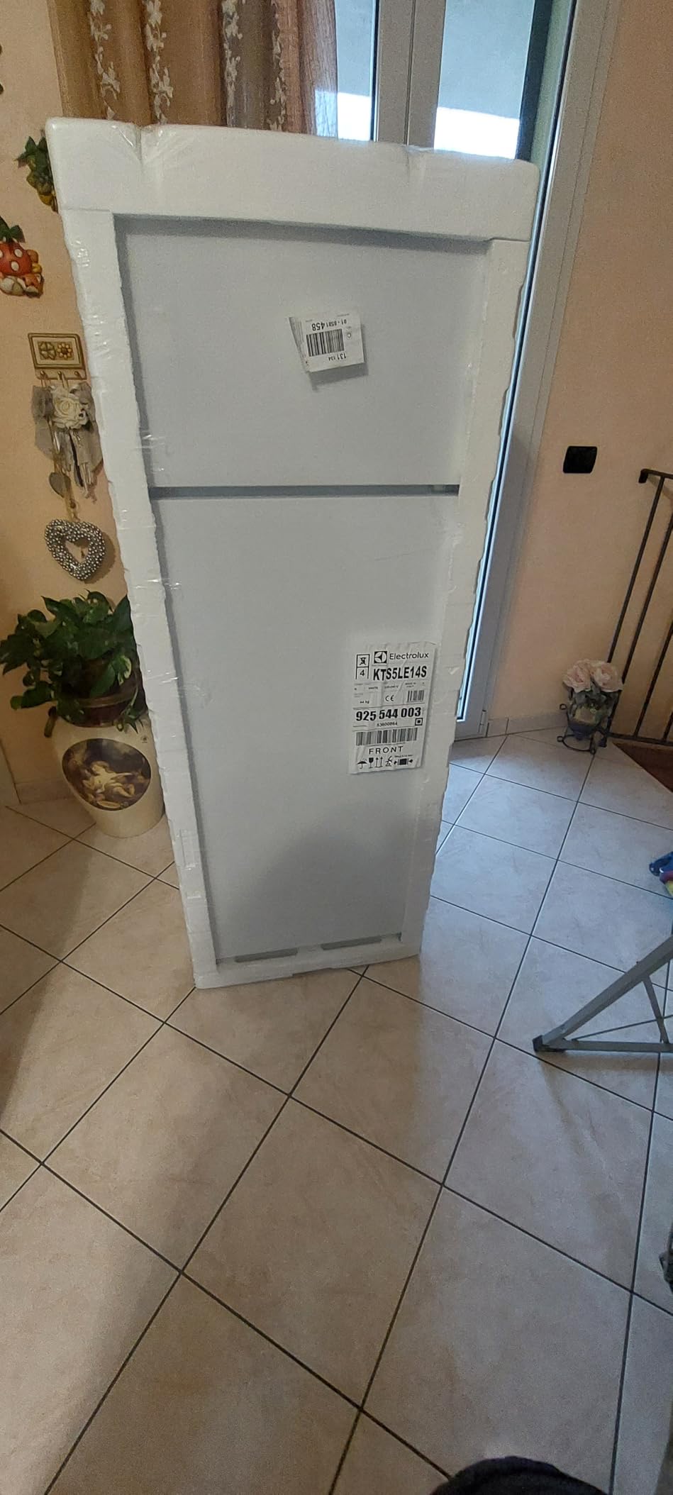 Electrolux KTS5LE14S frigo incasso doppia porta 218 L E