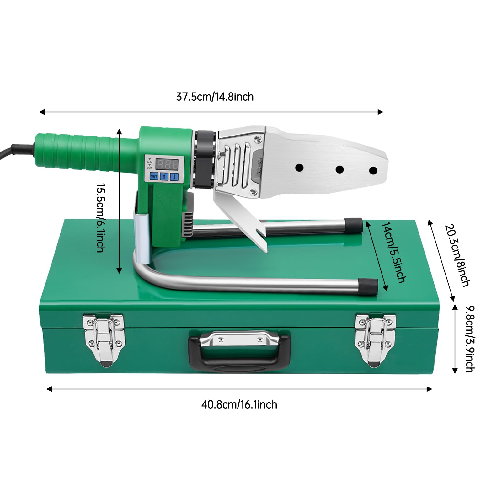 TiryyDrela saldatrice tubi PPR kit 20/25/32 mm 1500 W