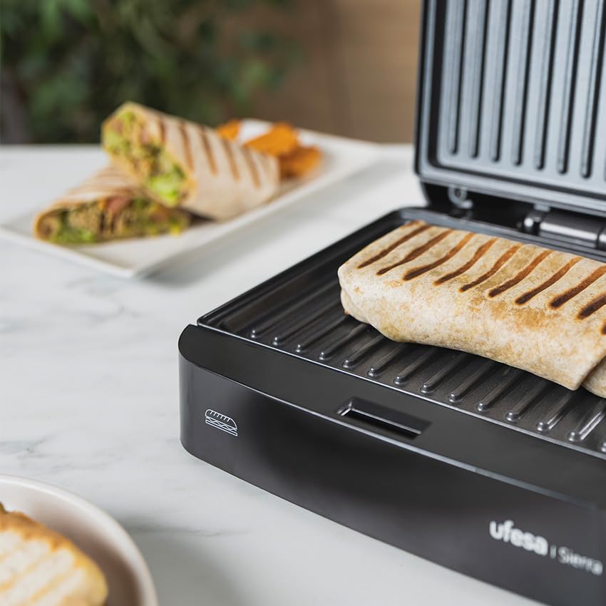 Ufesa Sierra Compact sandwichiera grill inox 750W