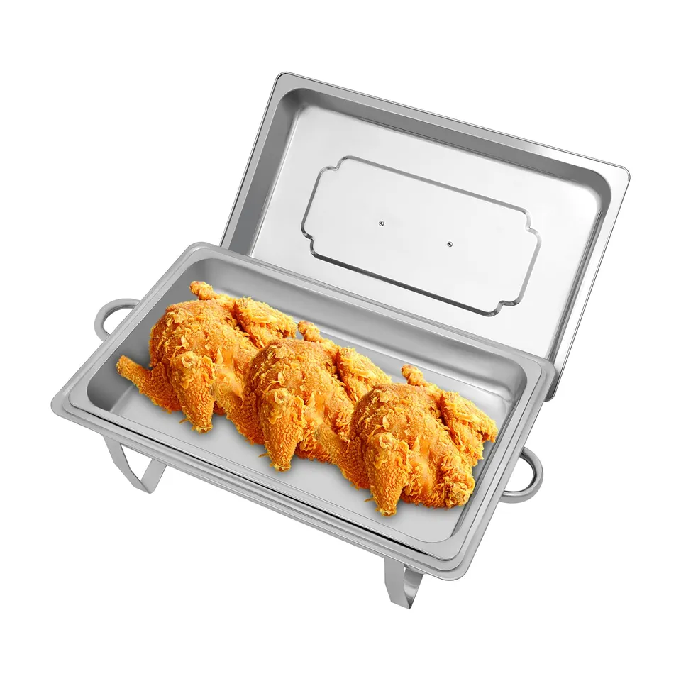 TiryyDrela Chafing Dish Buffet 9L Inox 62x34x31 cm