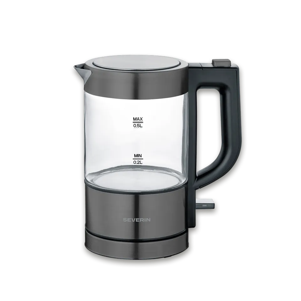 SEVO Mini bollitore vetro 0,5 L single compatto