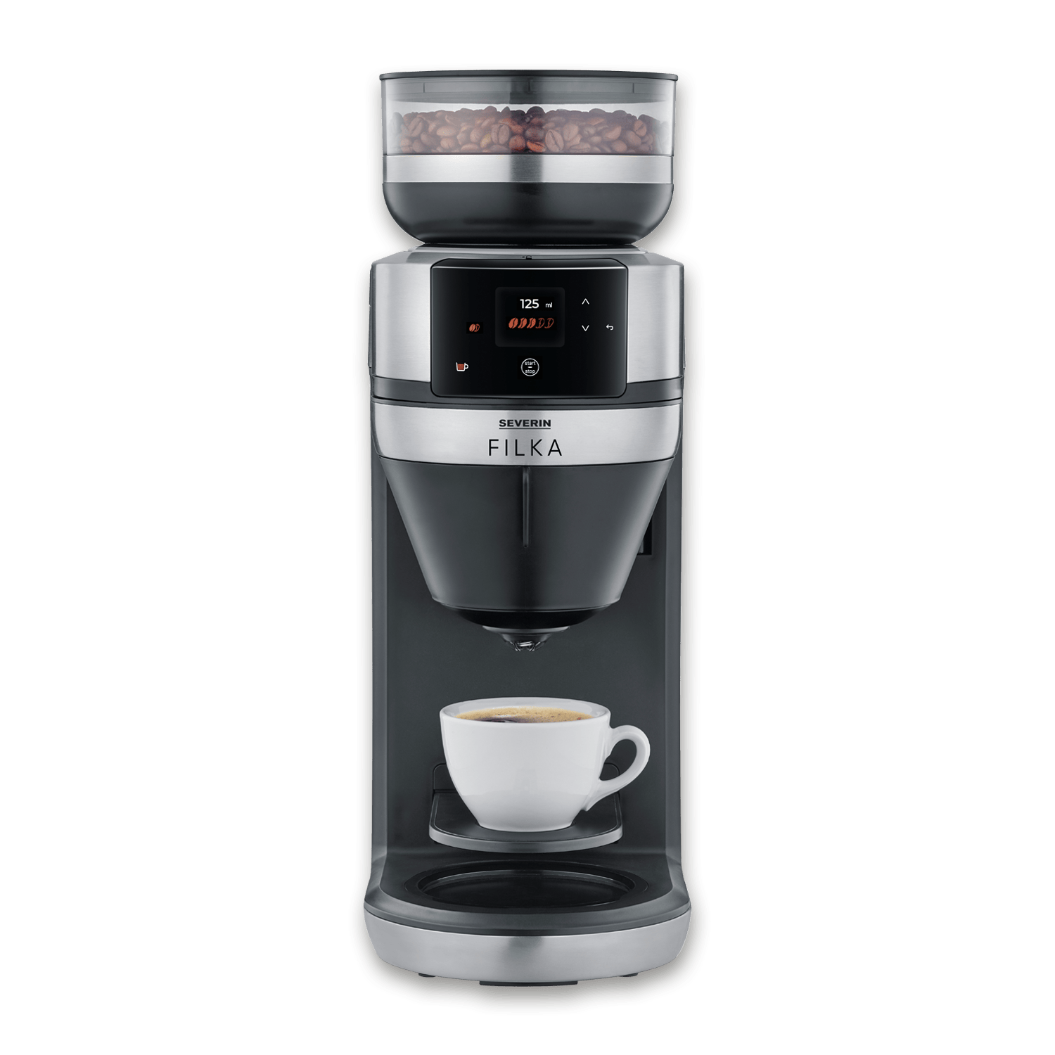 SEVO Filka KA 4852 macchina caffè filtro vetro