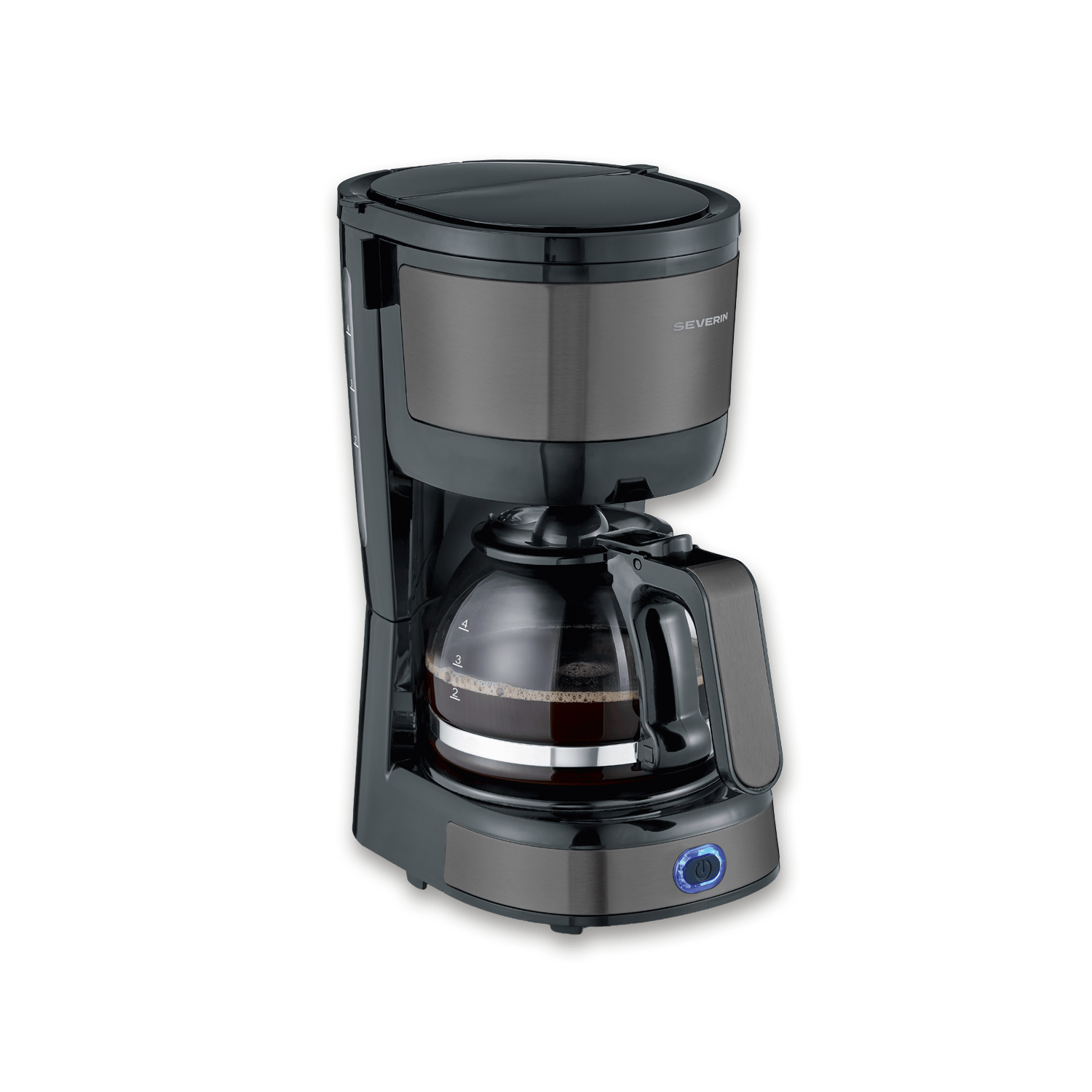 SEVO Mini Macchina Caffe Filtro 4 tazze slim