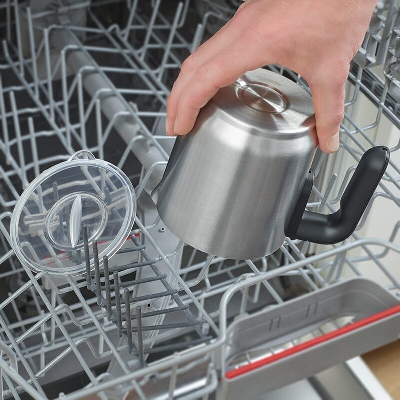 SEVO Montalatte elettrico acciaio inox 300 ml caldo freddo