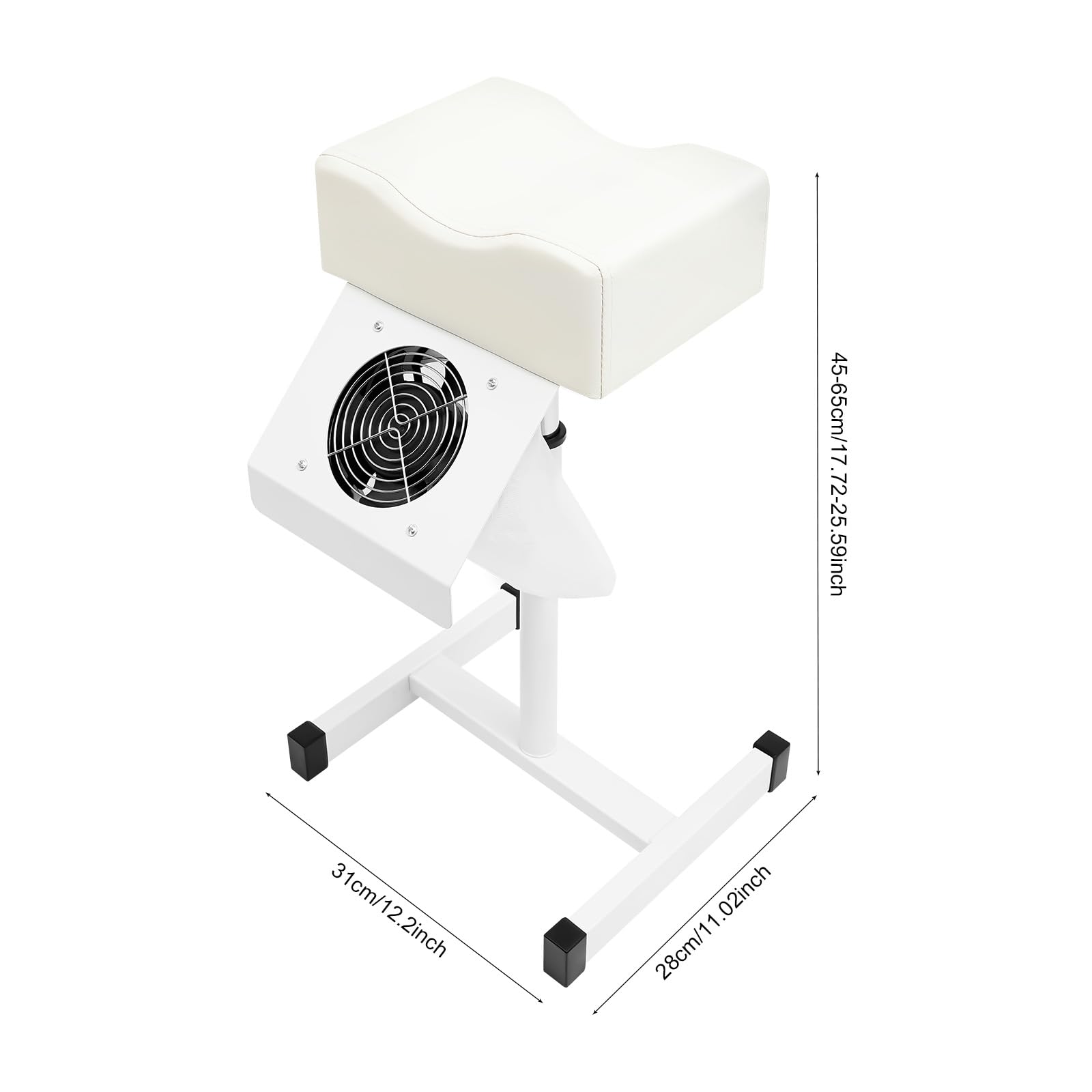 TiryyDrela Sedia Pedicure con Aspiratore 48-68 cm