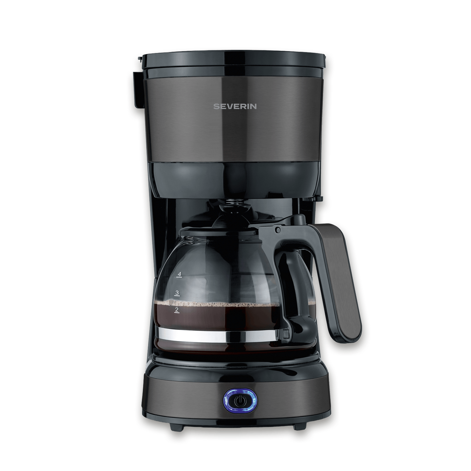 SEVO Mini Macchina Caffe Filtro 4 tazze slim