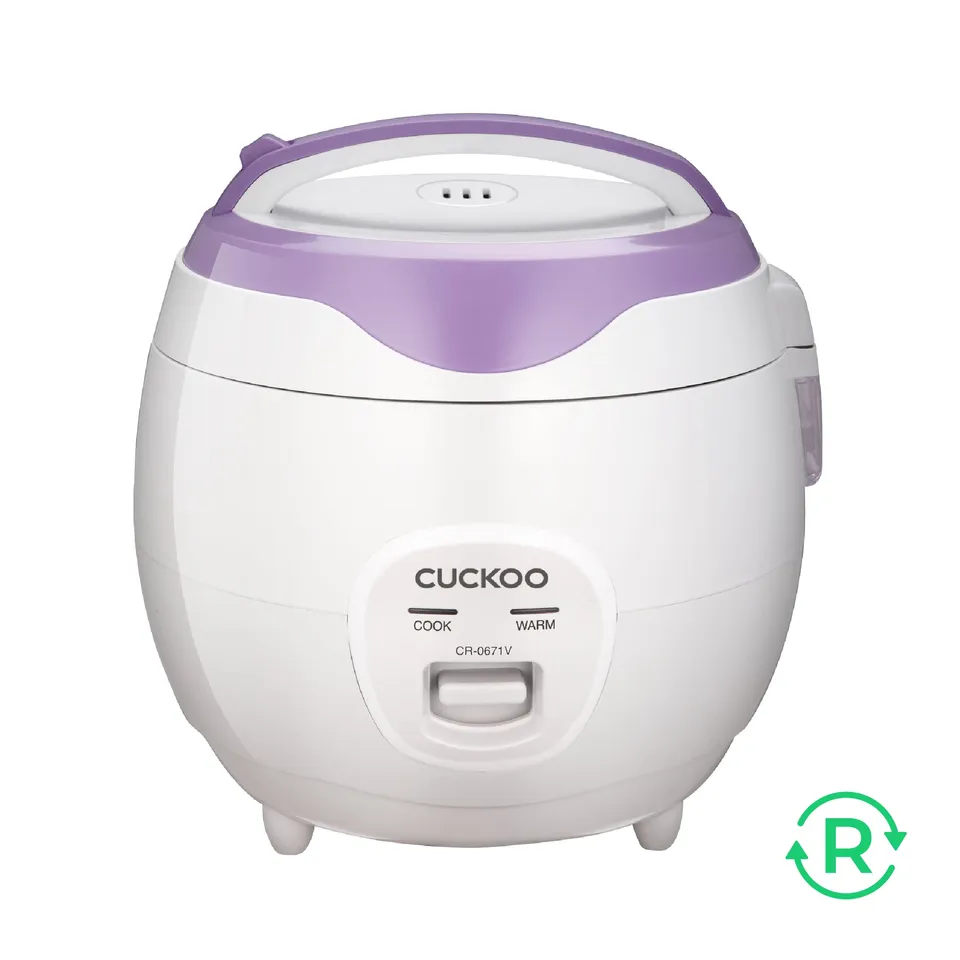 CUCKOO Basic CR-0671V cuociriso 6 tazze ricondizionato antiaderente