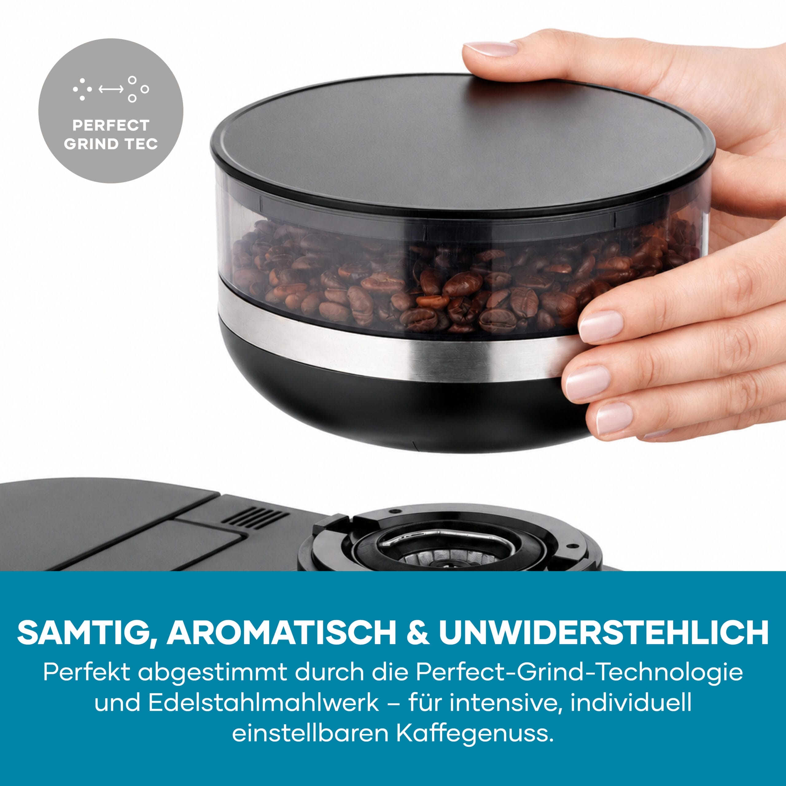 SEVO Filka KA 4852 macchina caffè filtro vetro