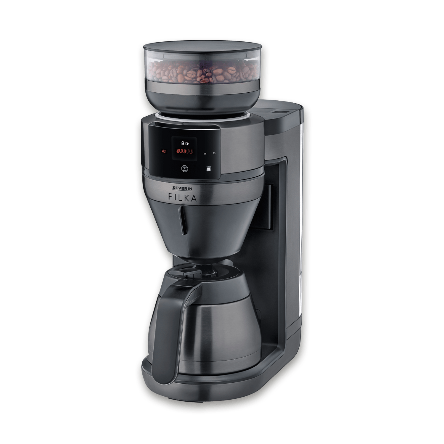 SEVO FILKA Macchina Caffè Filtro Automatica con Macinino