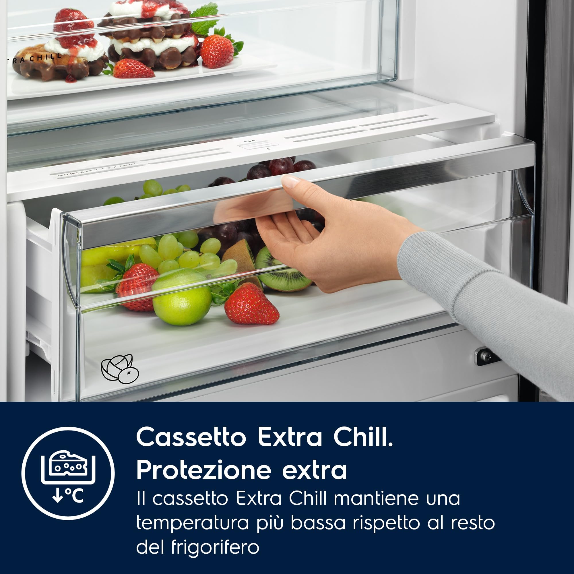 Electrolux ENT6ME18S0 Frigocongelatore Incasso 273L Bianco No Frost