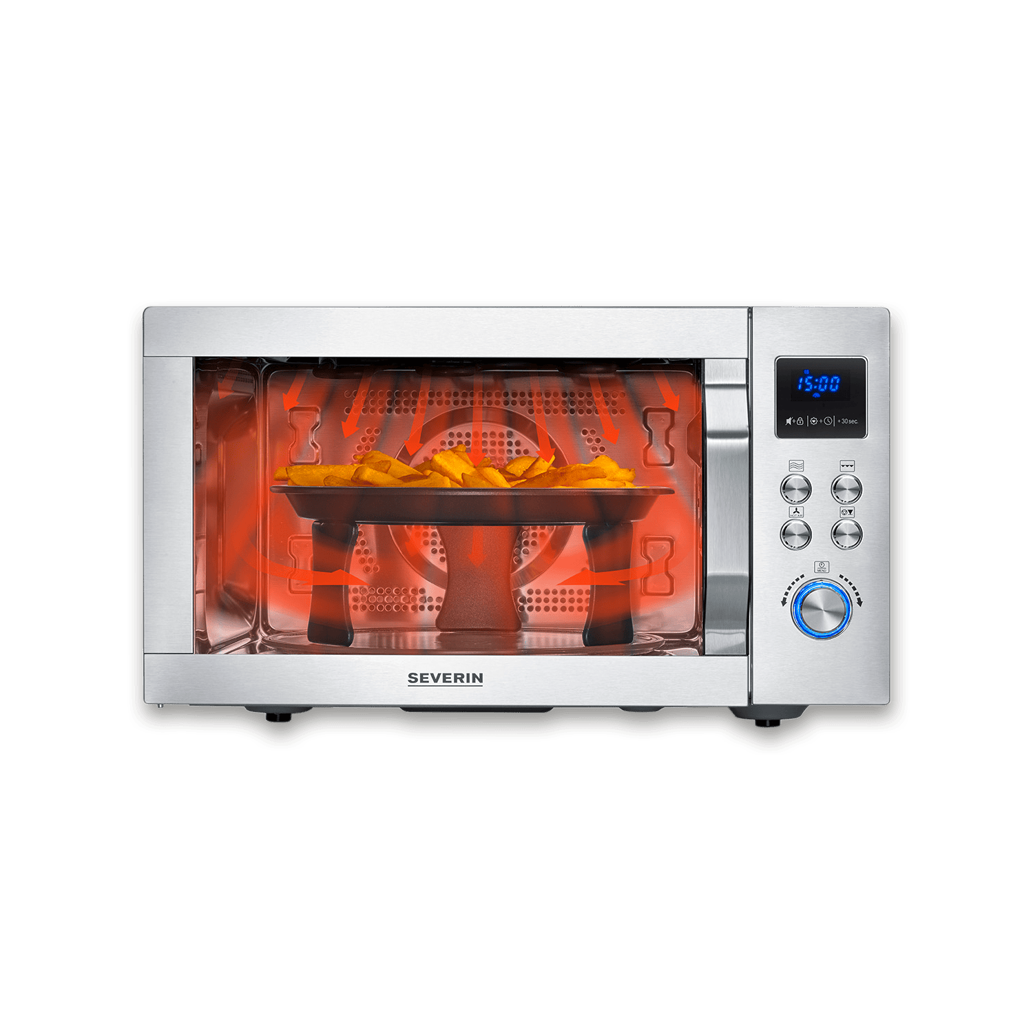 SEVO CrispyWave MW 7918 microonde grill friggitrice aria