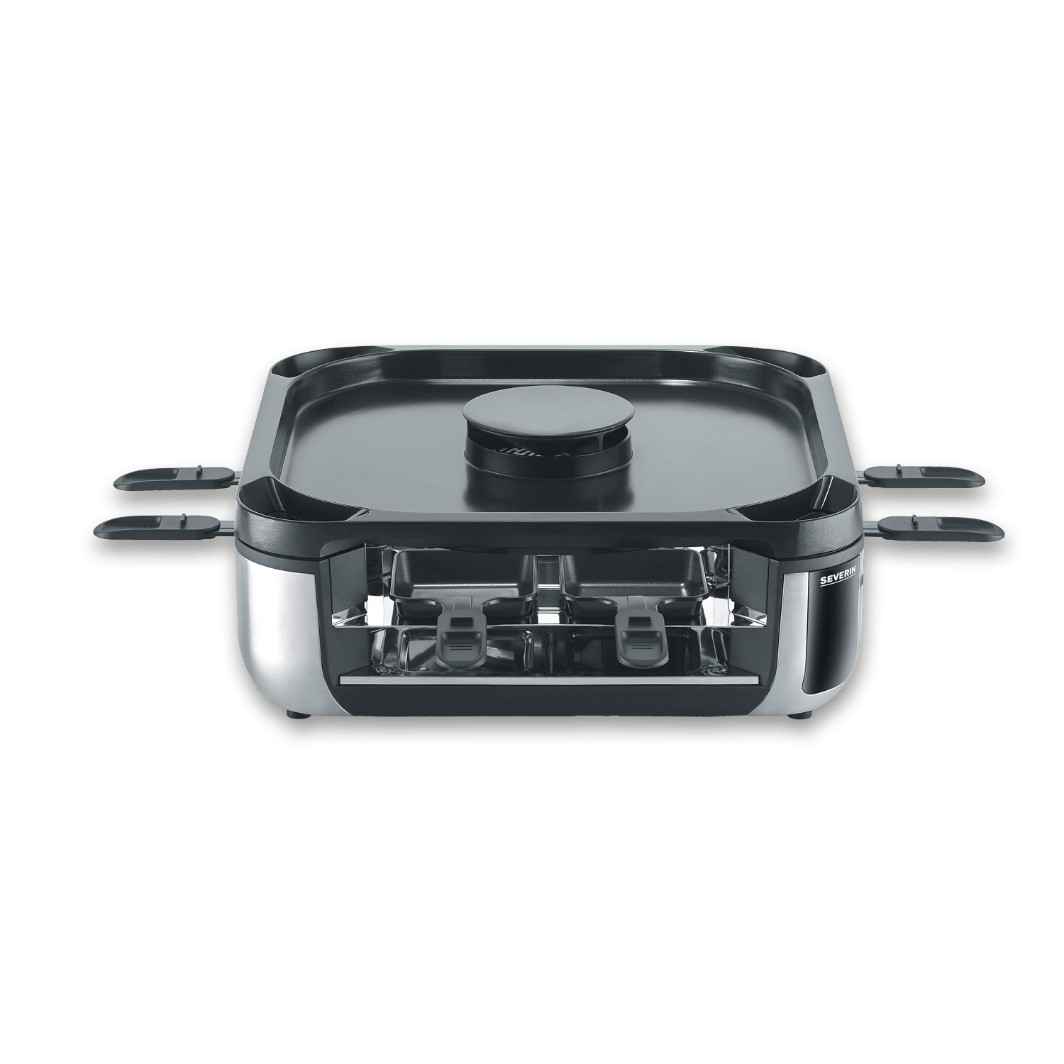 SEVERIN SEVENTO RG 2379 Raclette Grill 8 Padellini