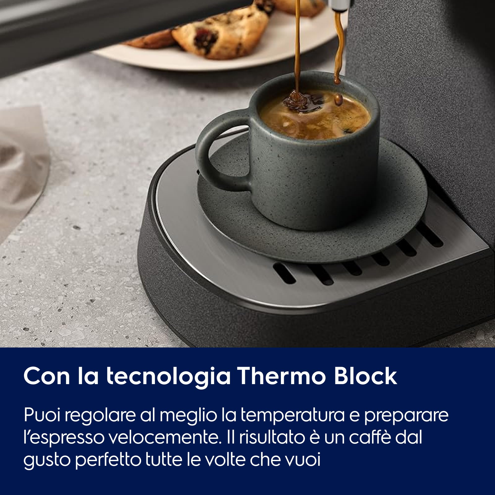 Electrolux Explore 6 E6EC1-6BST Macchina Caffe Nero 2 Tazze