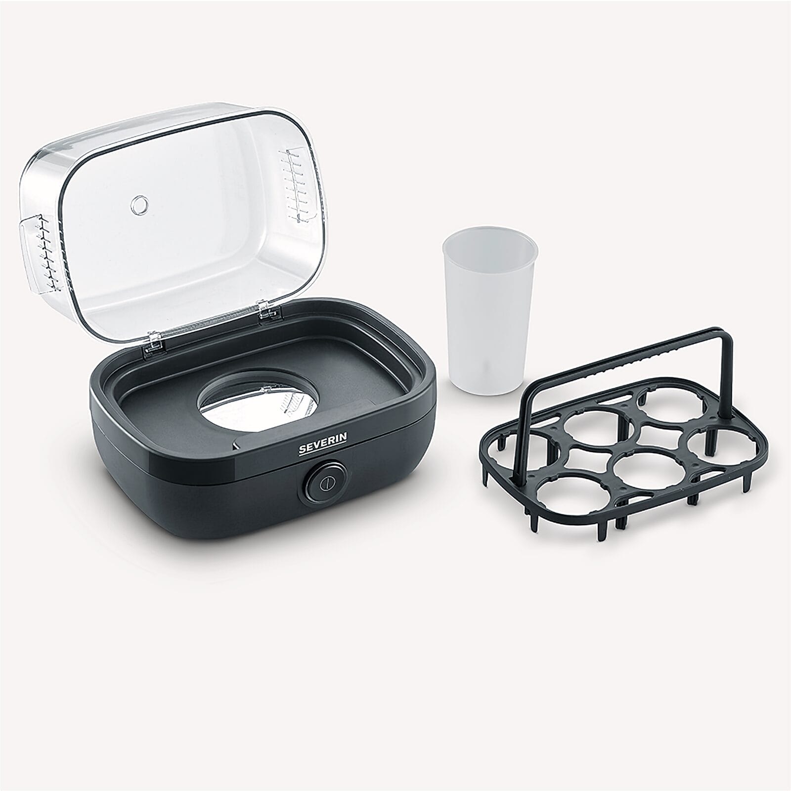 SEVO EK 3165 cuociuova elettrico 6 uova con misurino