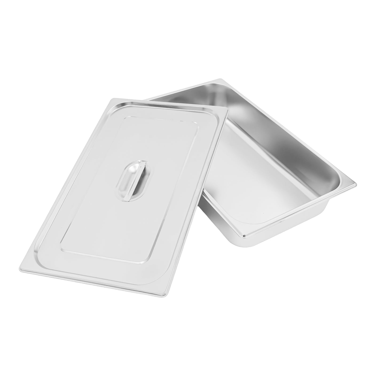 TiryyDrela contenitori alimenti inox 7,5L set 4 con coperchio