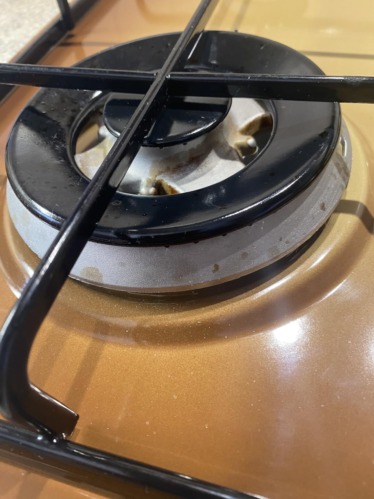 Electrolux EGS6414T piano cottura gas 60 cm ottone