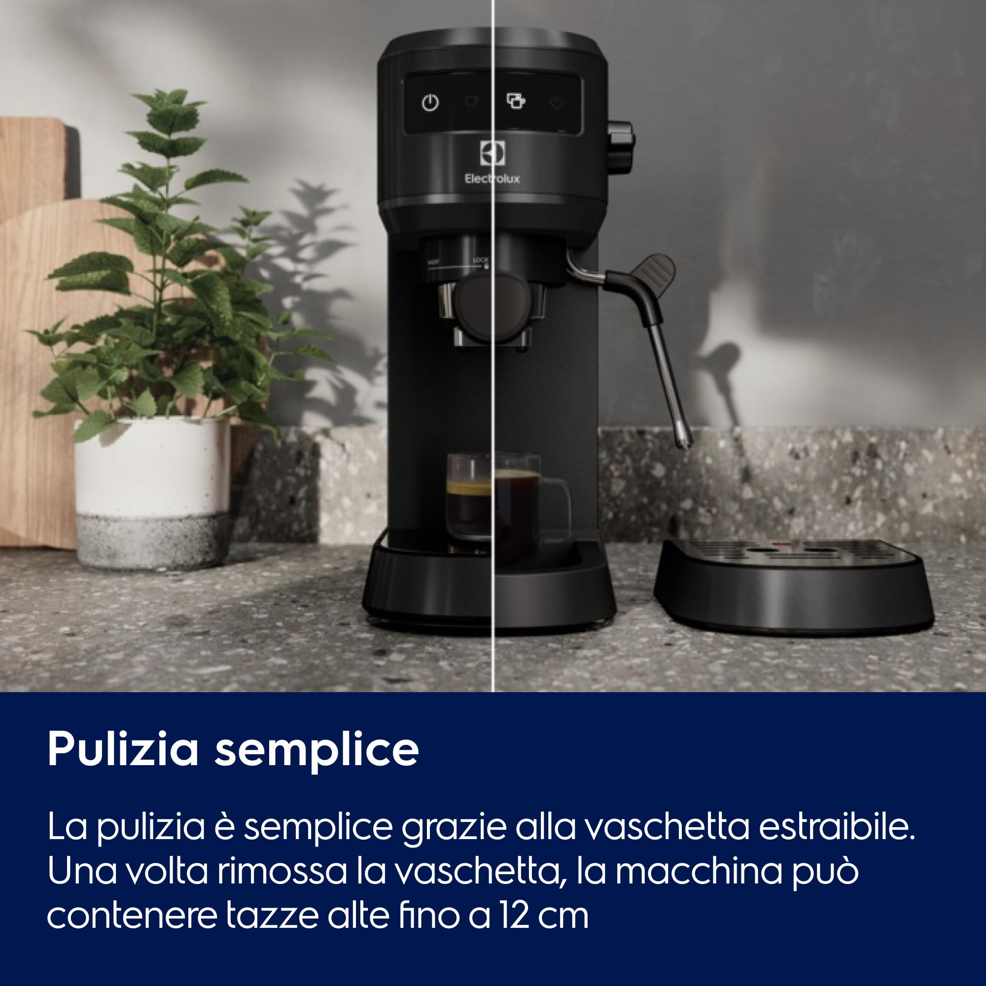 Electrolux Explore 6 E6EC1-6BST Macchina Caffe Nero 2 Tazze
