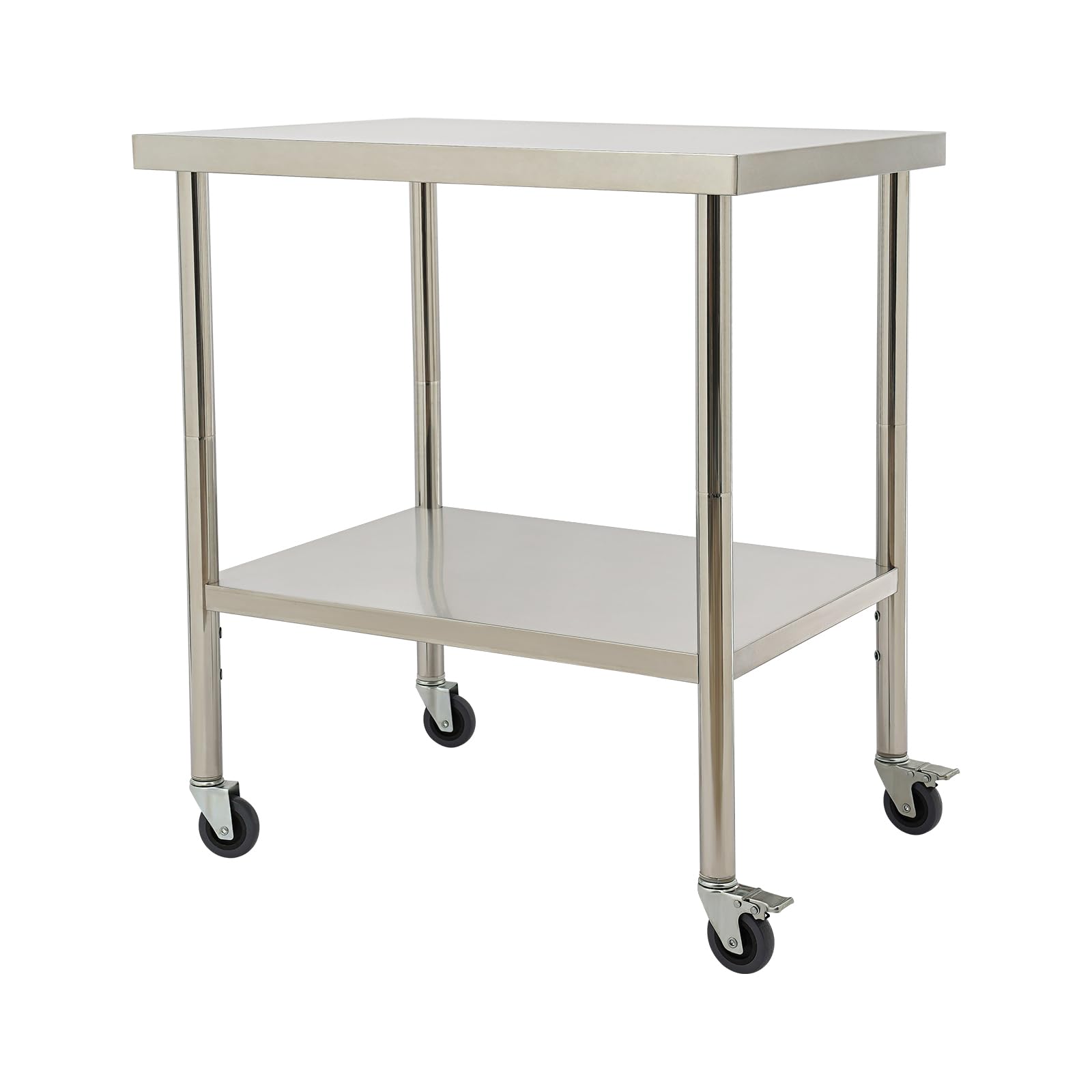 TiryyDrela tavolo lavoro cucina inox 76x60 cm 300 kg