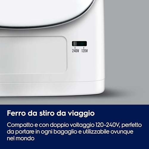 Electrolux EDBT800 ferro da stiro da viaggio 800 W rosso