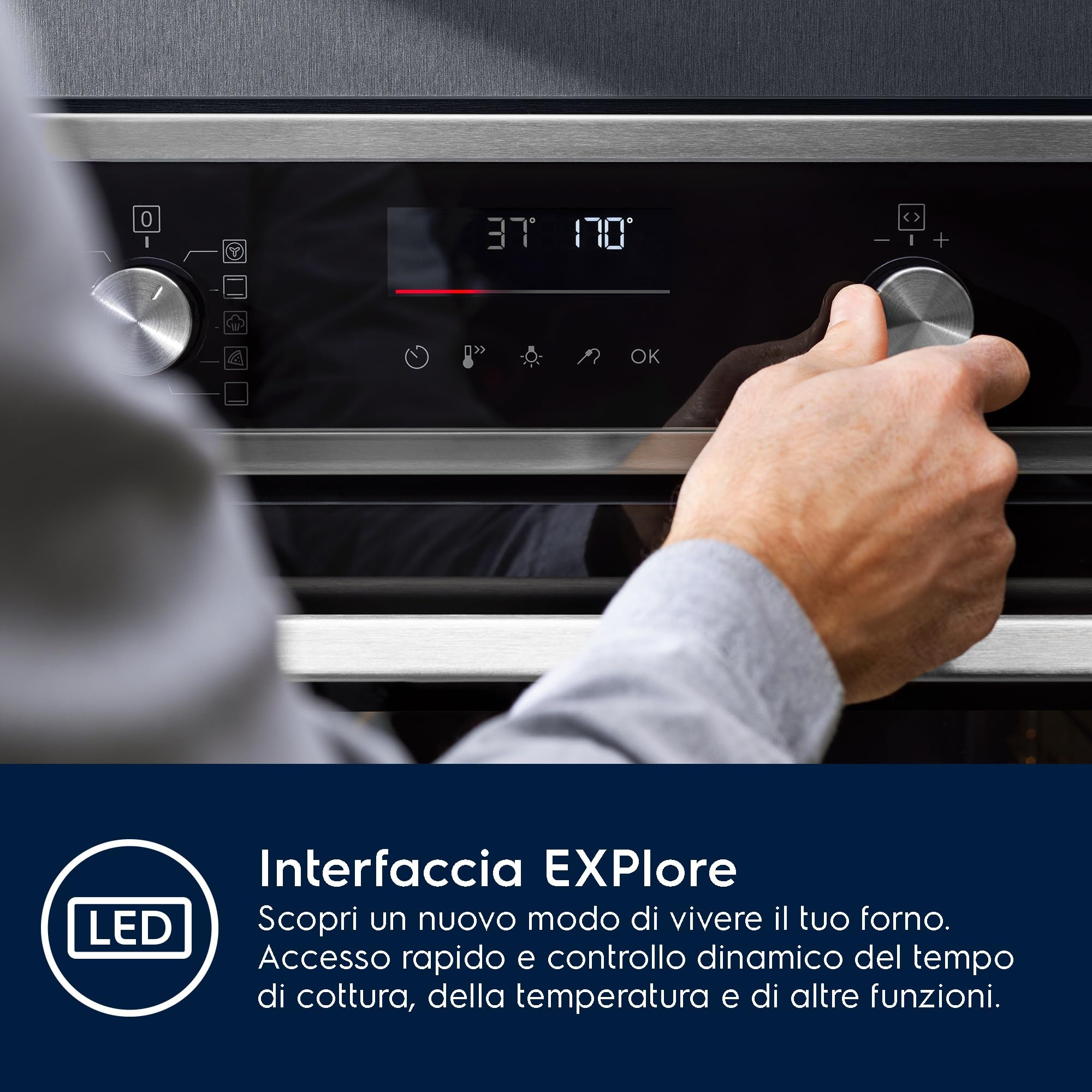Electrolux 500 Series EOF4P46X Forno Incasso 72L Inox