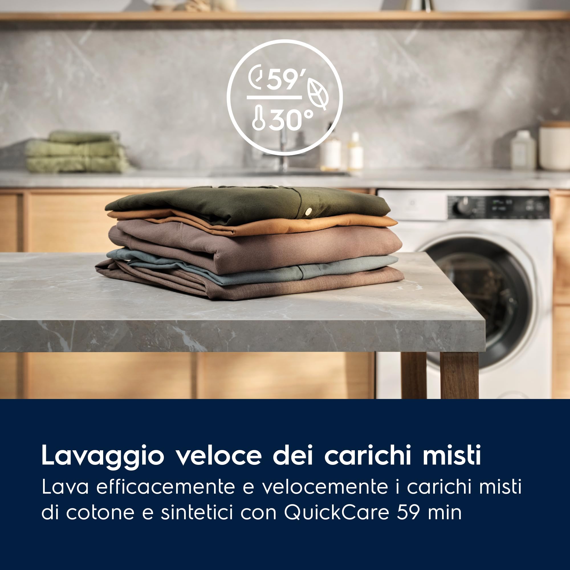 Electrolux SteamCare 700 EW7F510Y lavatrice 10 kg classe A