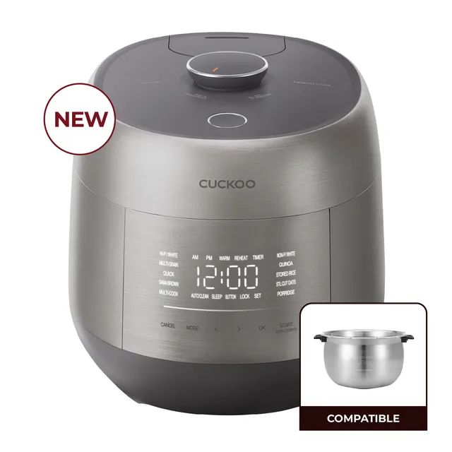 Cuckoo Twin Pressure CRP-PHTR0609FS cuociriso 6 tazze IH