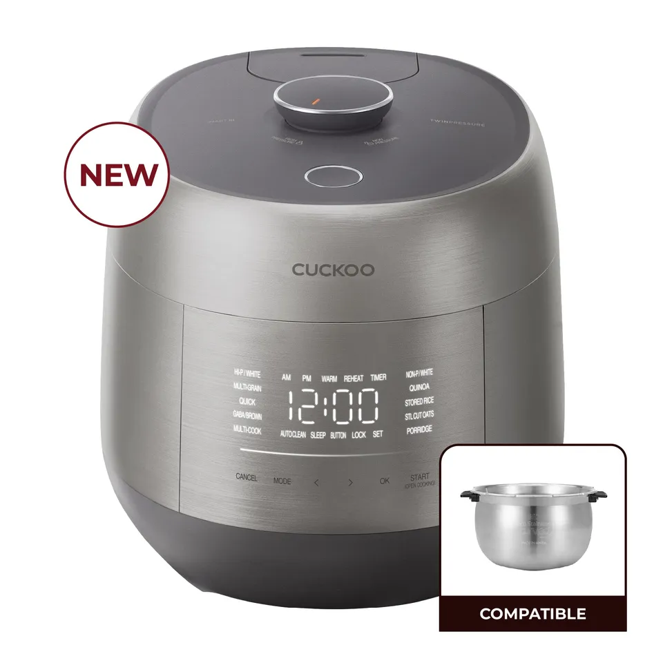 Cuckoo Twin Pressure CRP-PHTR0609FS cuociriso 6 tazze IH
