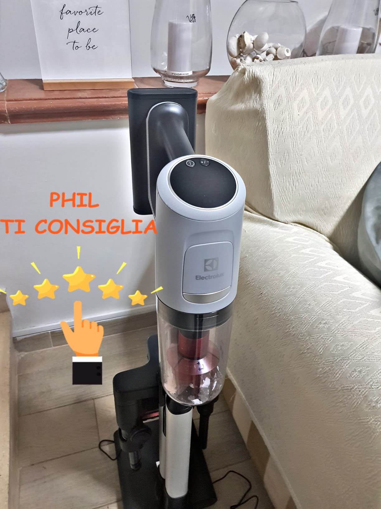 Electrolux Ultimate 800 EP81AB25UG scopa elettrica grigia