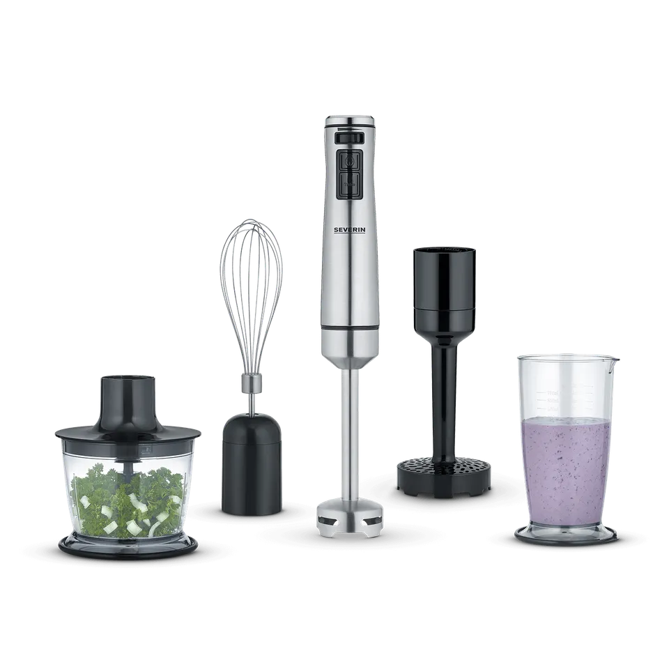 SEVERIN Frullatore a Immersione 1000 W Set Premium