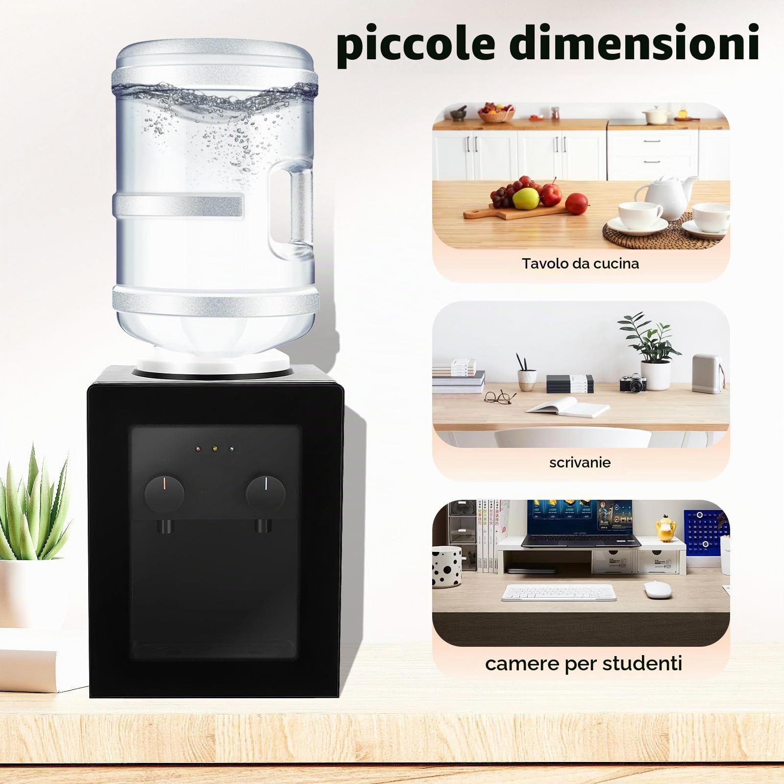 TiryyDrela distributore acqua calda fredda 550W inox