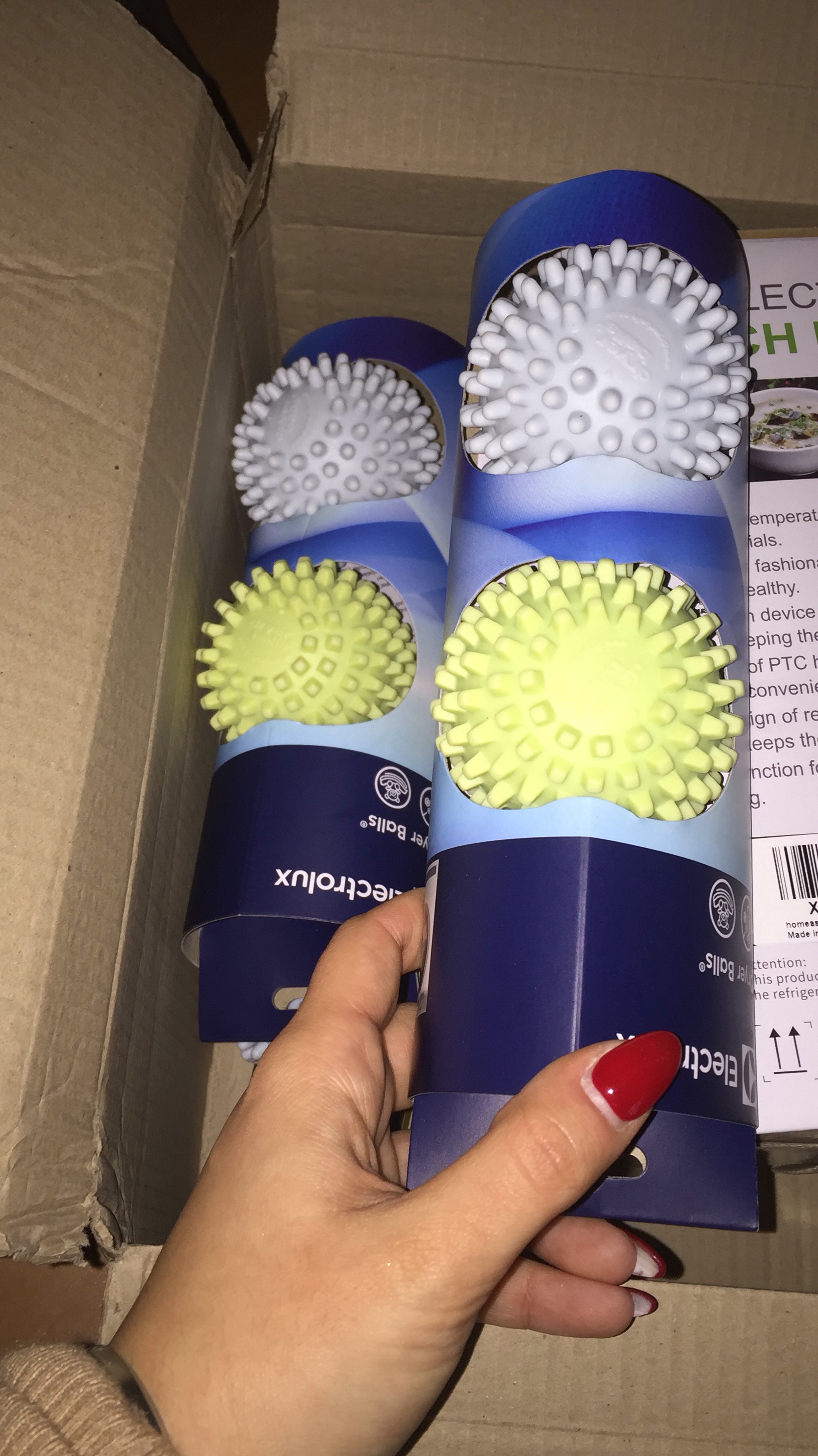 Electrolux EDBALL palline asciugatrice 2 pezzi antipiega