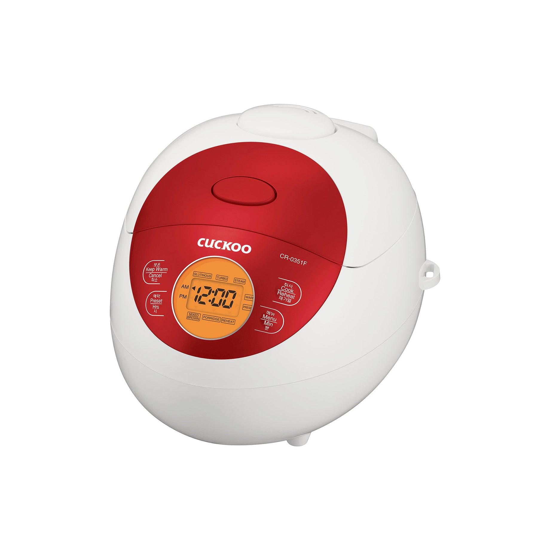 Cuckoo CR-0351FR cuociriso Micom 3 tazze con turbo