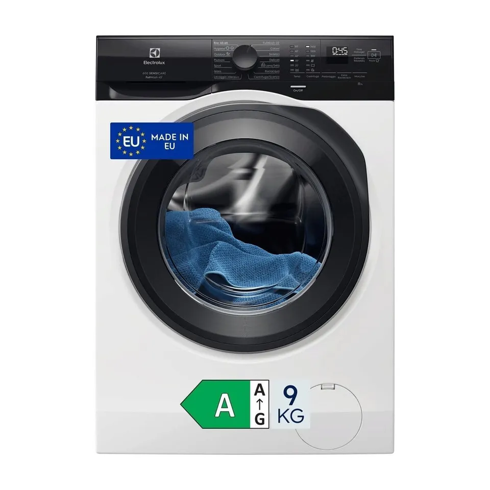 Electrolux SensiCare 600 EW6FZ215 lavatrice 9 kg bianca
